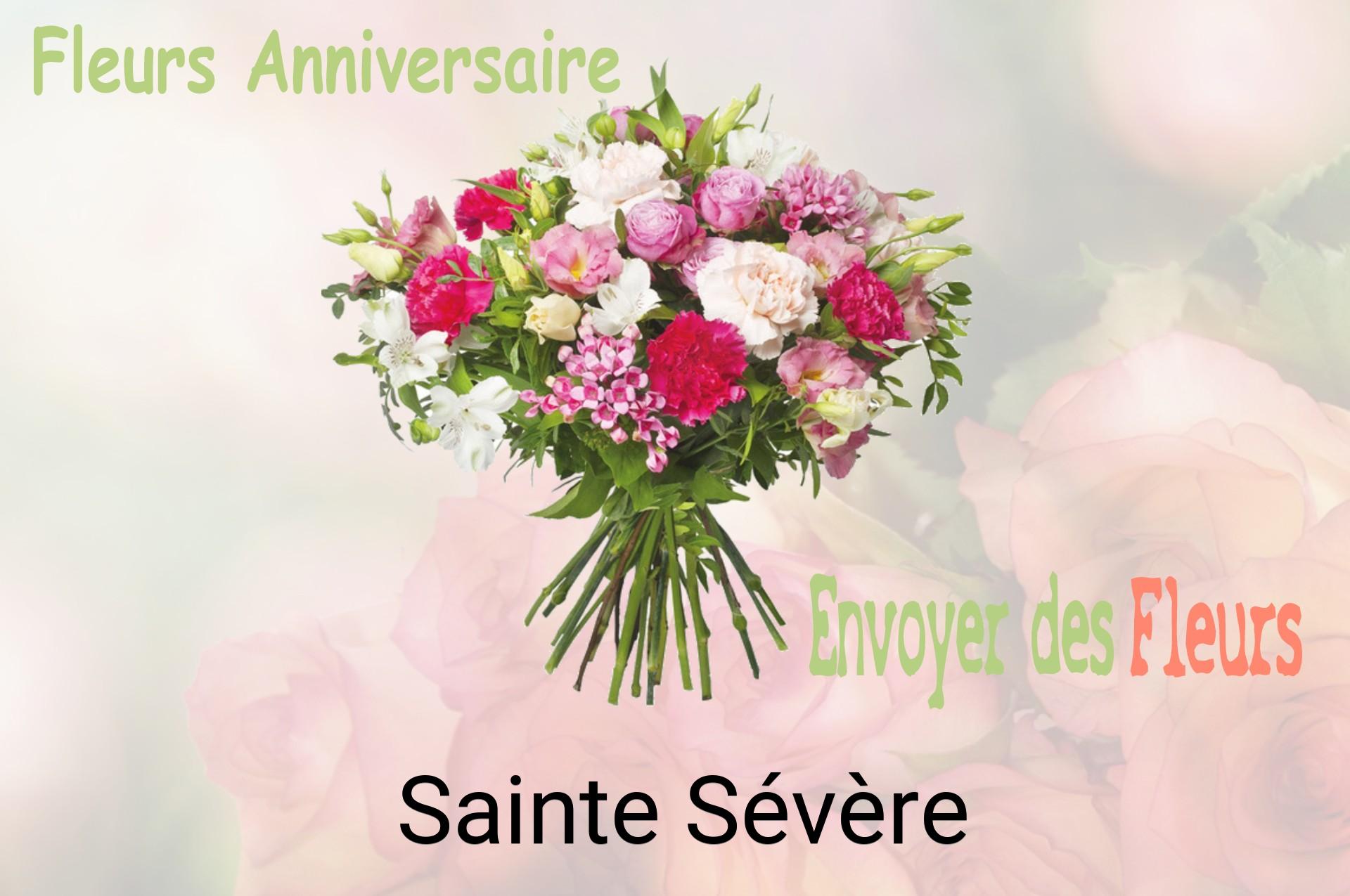 Bouquet de fleurs d’anniversaire livré à Sainte-Sévère