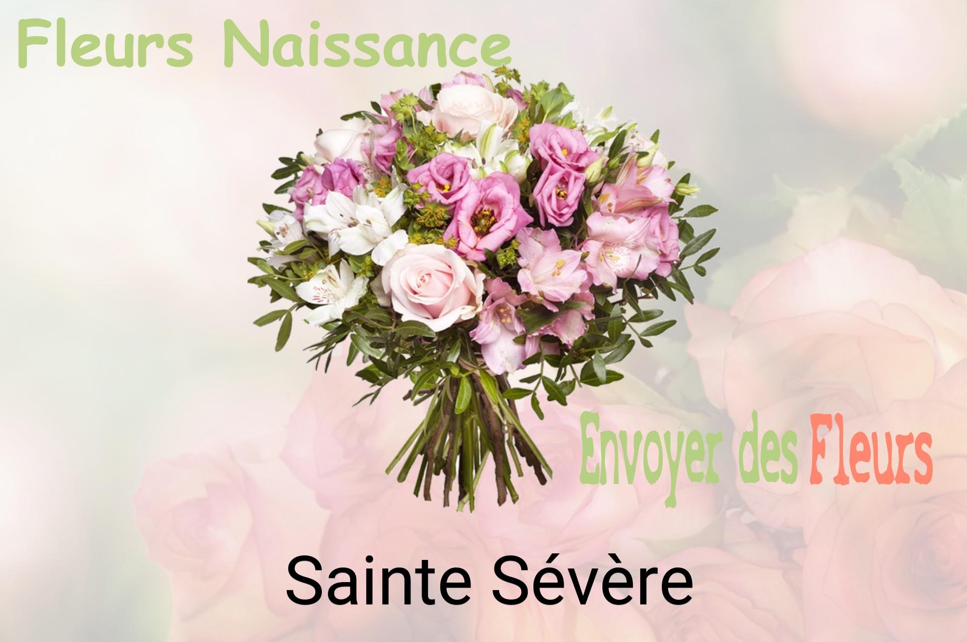 Bouquet de fleurs de naissance livré à Sainte-Sévère